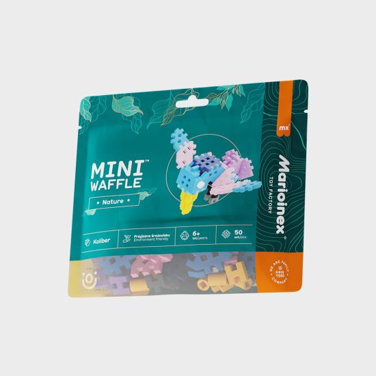 MINI WAFFLE NATURE HUMMINGBIRD 50 PCS