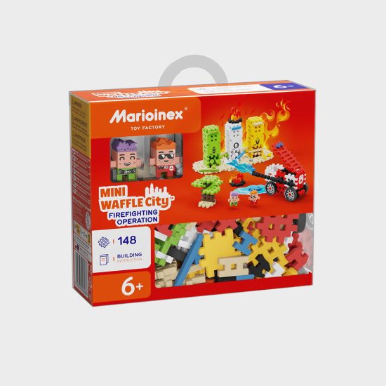 MINI WAFFLE CITY FIREFIGHTING OPERATION 148 PCS