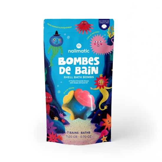 SHELL BATH BOMBS 7x20GR