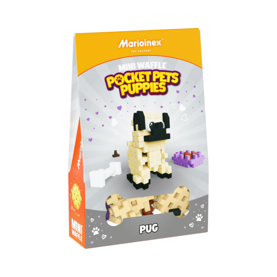 MINI WAFFLE POCKET PETS PUPPIES PUG
