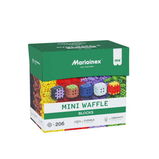 MINI WAFFLE GREEN BLOCKS 206 EL.