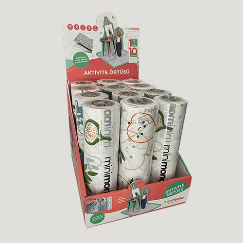 Minimono Mat Monouso  - display 12 rotoli (ognuno da 10 fogli)