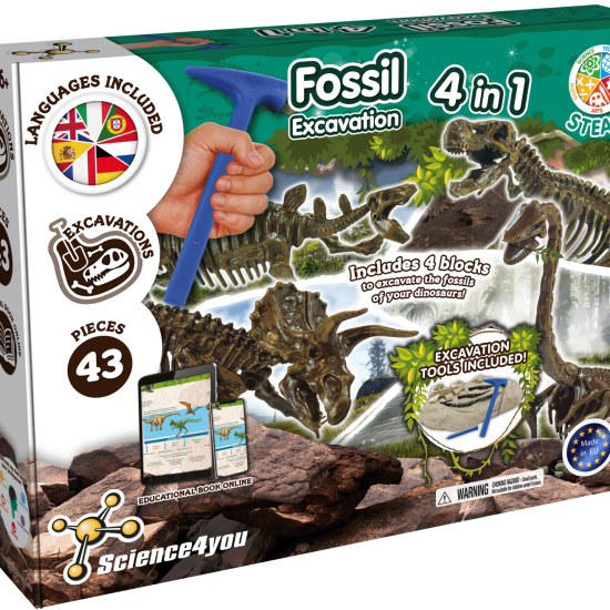 Fossils Excavation 4in1