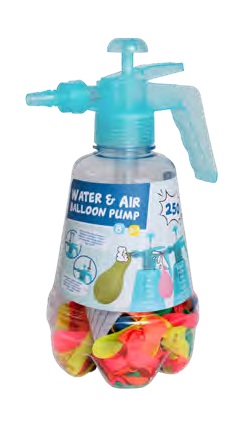 Water e Air Balloon Pump, incl. 250 Balloons