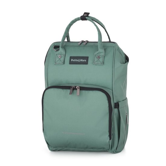 PETITE e MARS Diaper backpack Jack - Catchthemoment series Misty Green