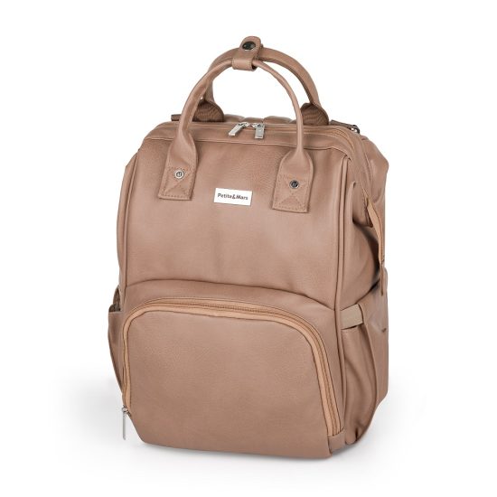 PETITE e MARS Diaper backpack Jasper Camel Beige