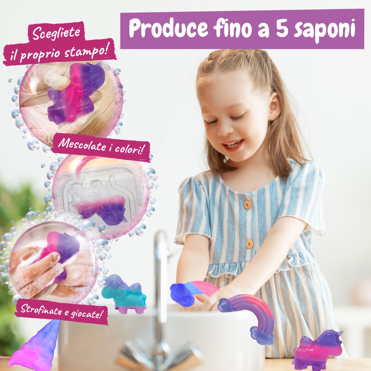 Soaps 3D Unicorns - immagine 7