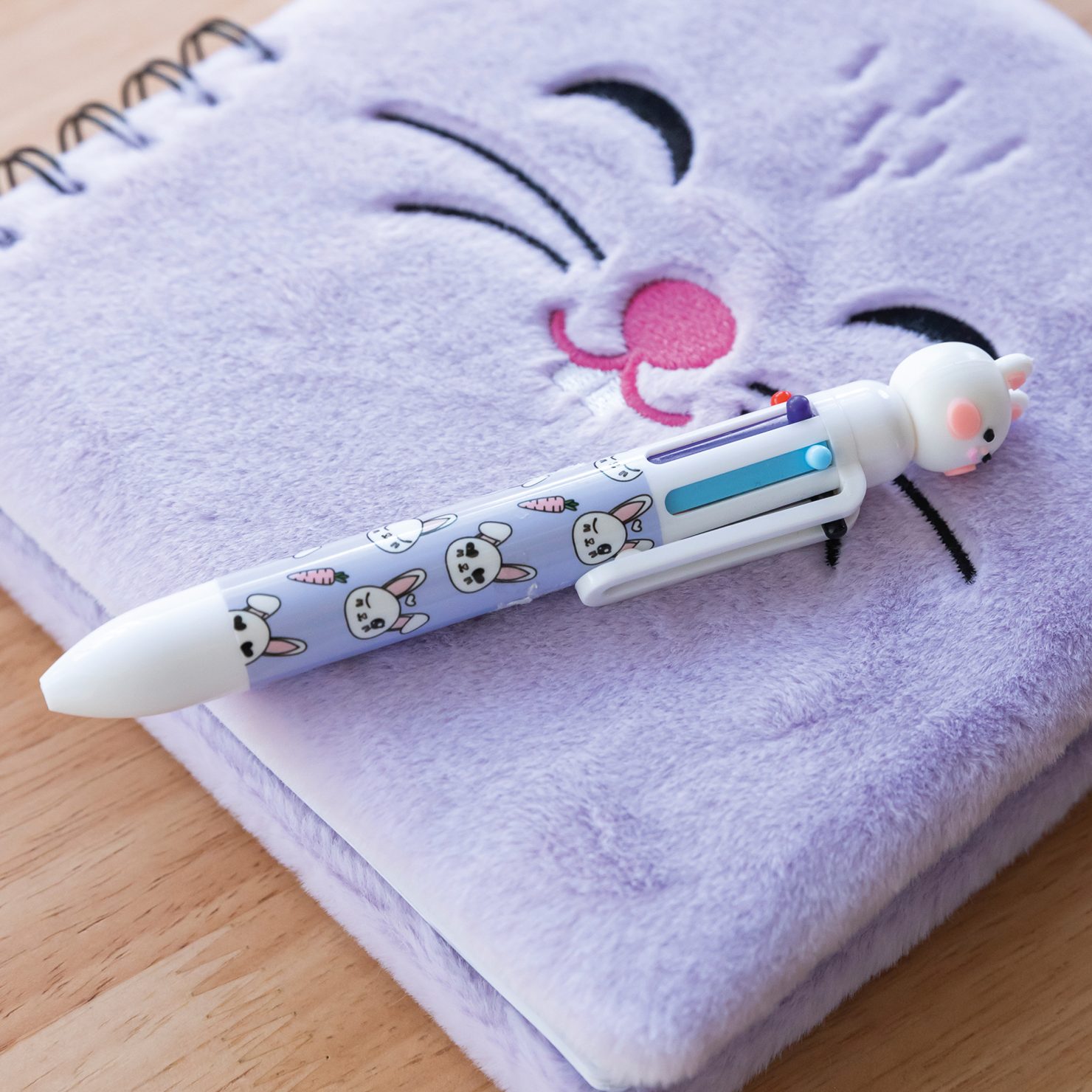 DISP. 36 BALLPENS 6 CLR. BUNNY B2F - immagine 2
