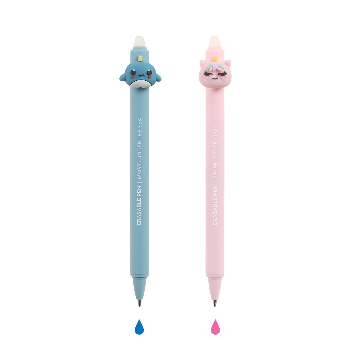 SET 2 ERASABLE PENS NARW.-UNIC. B2F - immagine 1