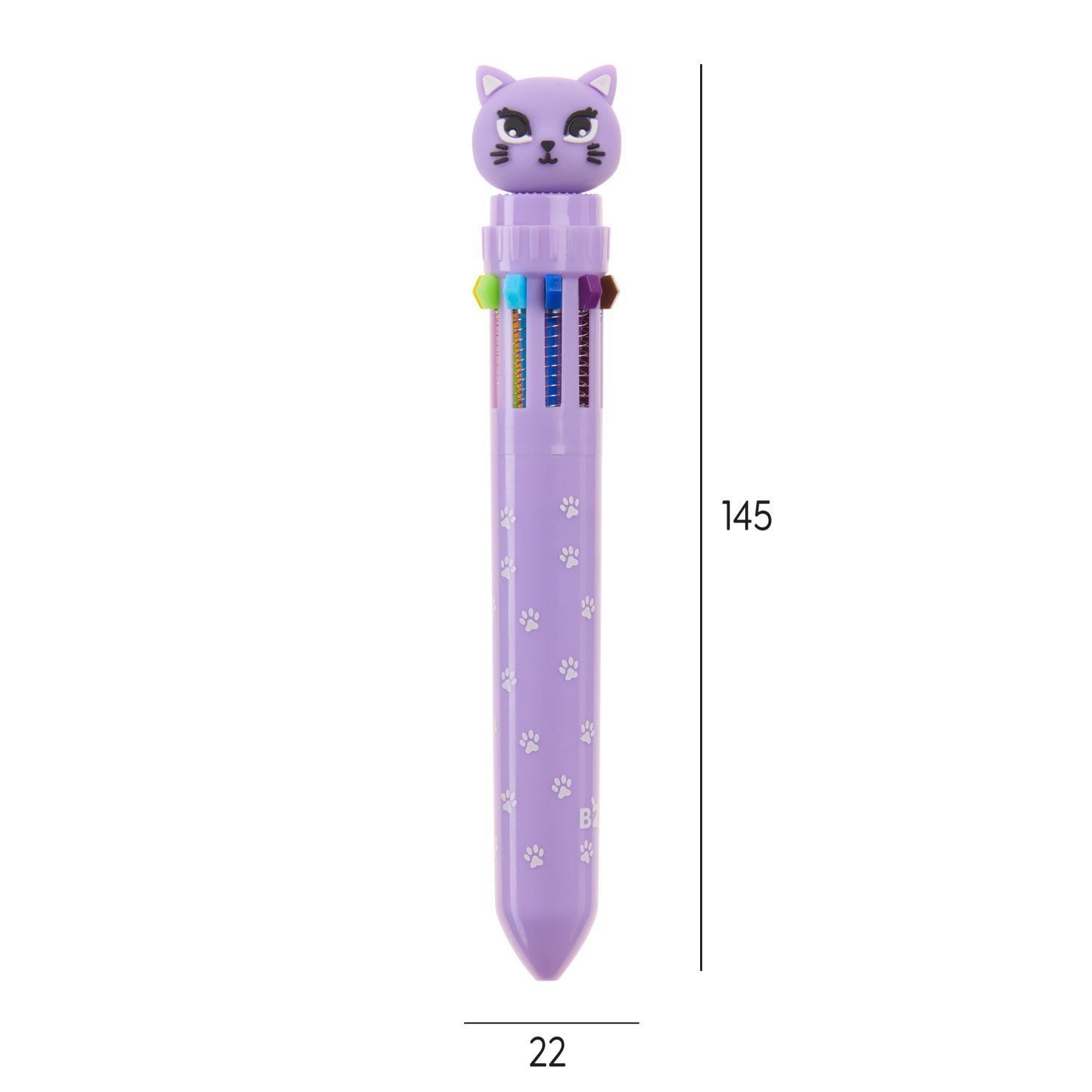 DISP. 36 BALLPENS 10 CLR. KITTY B2F - immagine 2
