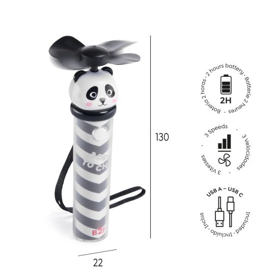 PORTABLE MINI FAN PANDA B2F