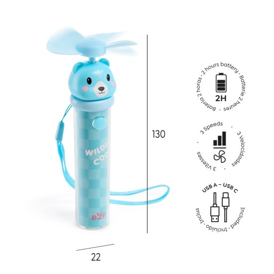 PORTABLE MINI FAN TEDDY B2F
