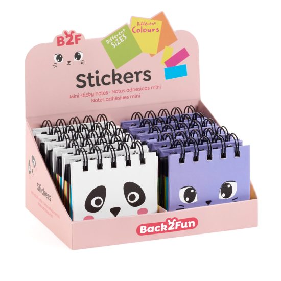 DSP.10 MINI NOTEBOOK ADHES.NOTES B2F