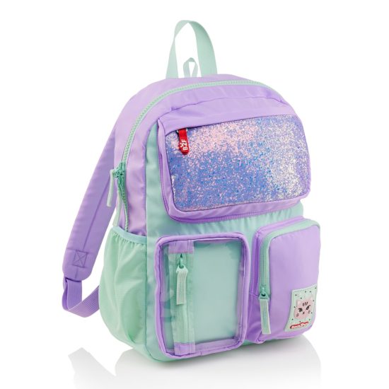 BACKPACK MEDIUM 4 COMP. TURQUOISE B2F