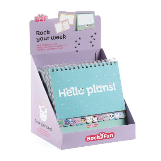 DSP.7 TIMELESS WEEKLY DESK PLANNER B2F