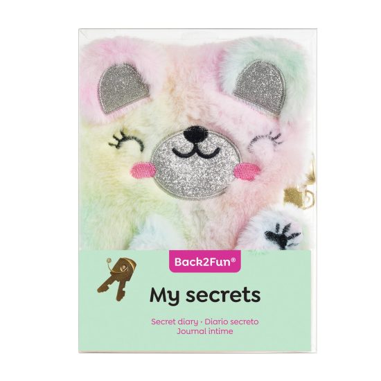 SECRET DIARY FLUFFY TEDDY B2F