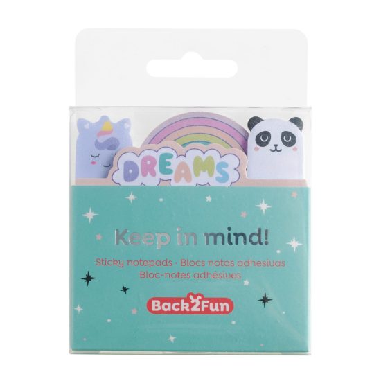 ADHESIVE NOTEPADS SET 4U DREAM B2F
